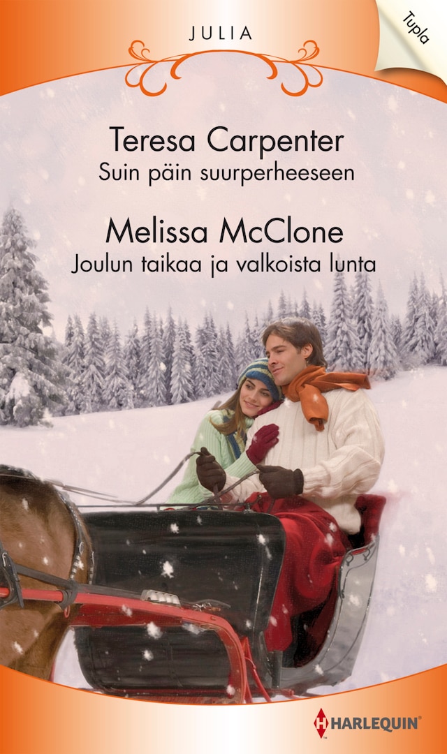 Portada de libro para Suin päin suurperheeseen / Joulun taikaa ja valkoista lunta