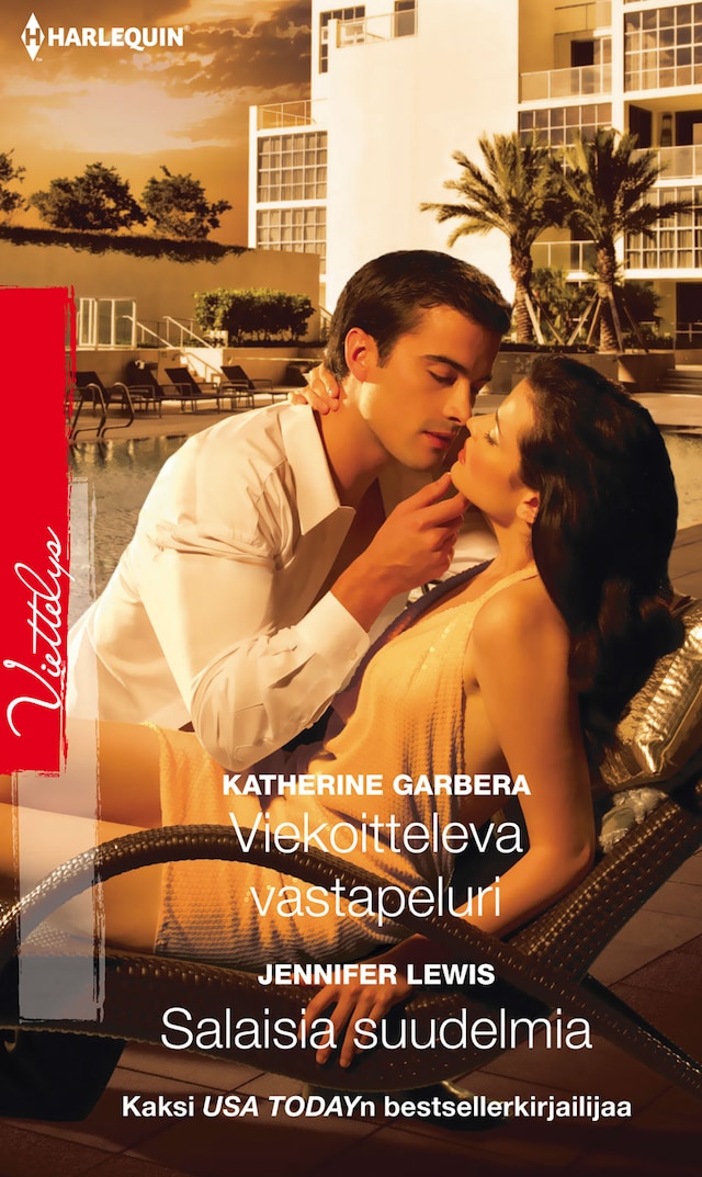 Book cover for Viekoitteleva vastapeluri / Salaisia suudelmia