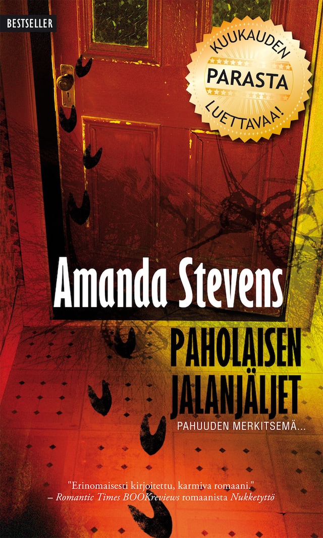 Book cover for Paholaisen jalanjäljet