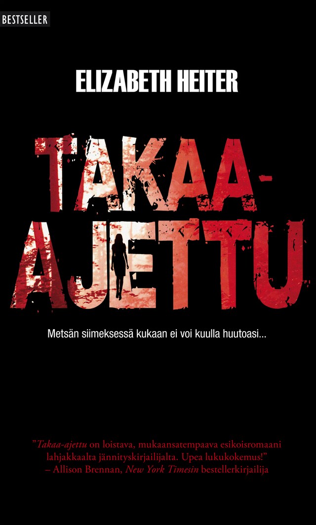 Book cover for Takaa-ajettu