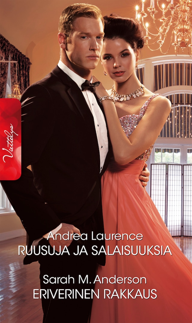 Couverture de livre pour Ruusuja ja salaisuuksia / Eriverinen rakkaus