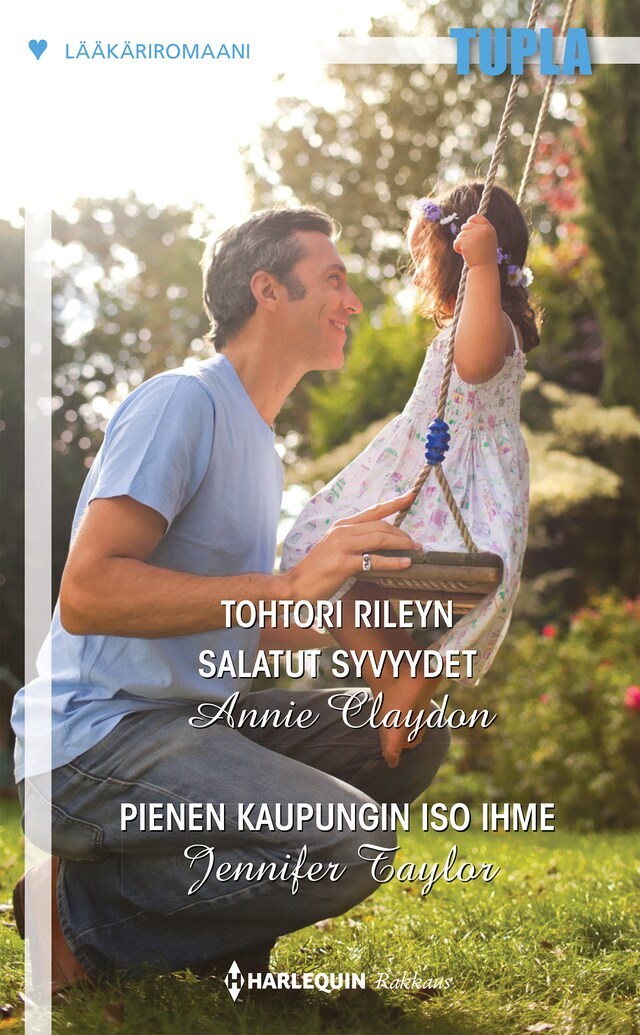 Couverture de livre pour Tohtori Rileyn salatut syvyydet / Pienen kaupungin iso ihme