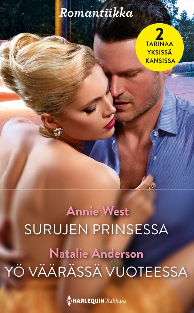 Book cover for Surujen prinsessa / Yö väärässä vuoteessa