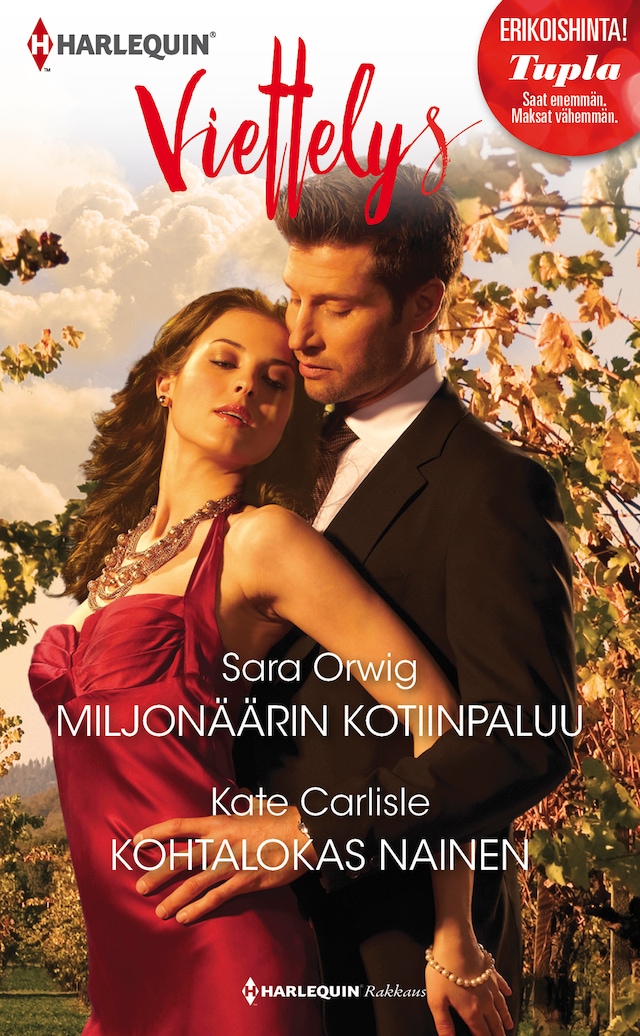 Book cover for Miljonäärin kotiinpaluu / Kohtalokas nainen