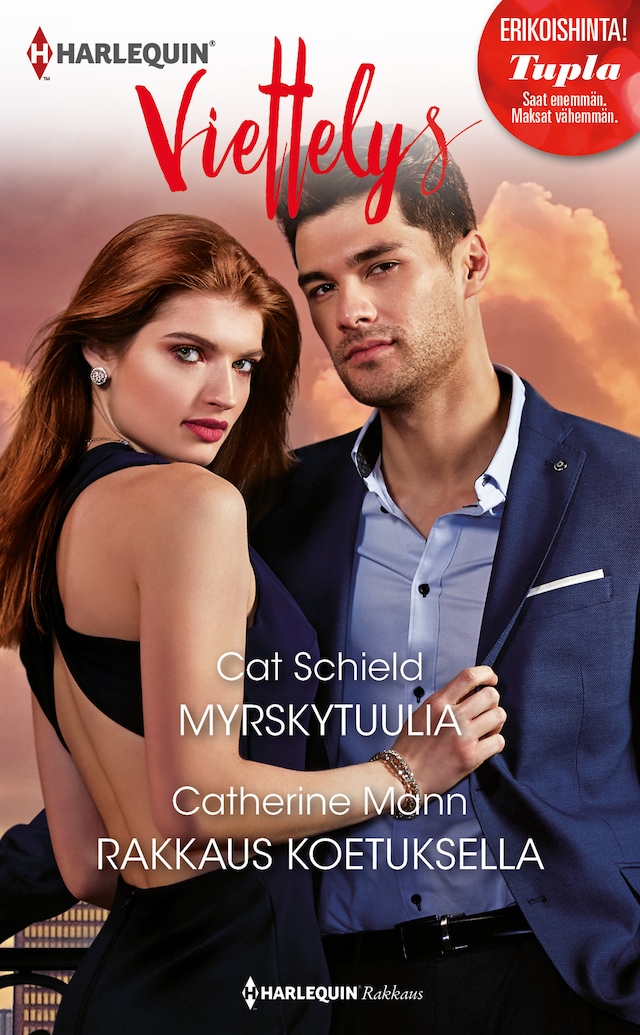 Book cover for Myrskytuulia / Rakkaus koetuksella
