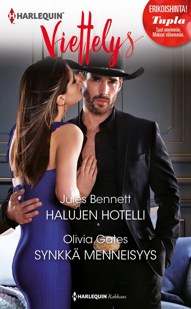 Copertina del libro per Halujen hotelli / Synkkä menneisyys