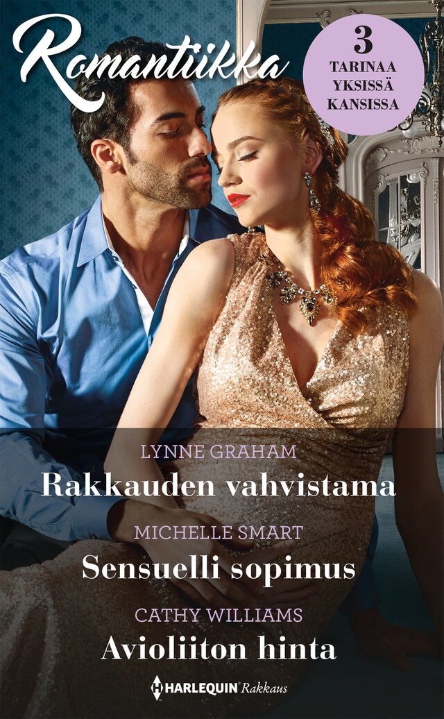 Buchcover für Rakkauden vahvistama / Sensuelli sopimus / Avioliiton hinta