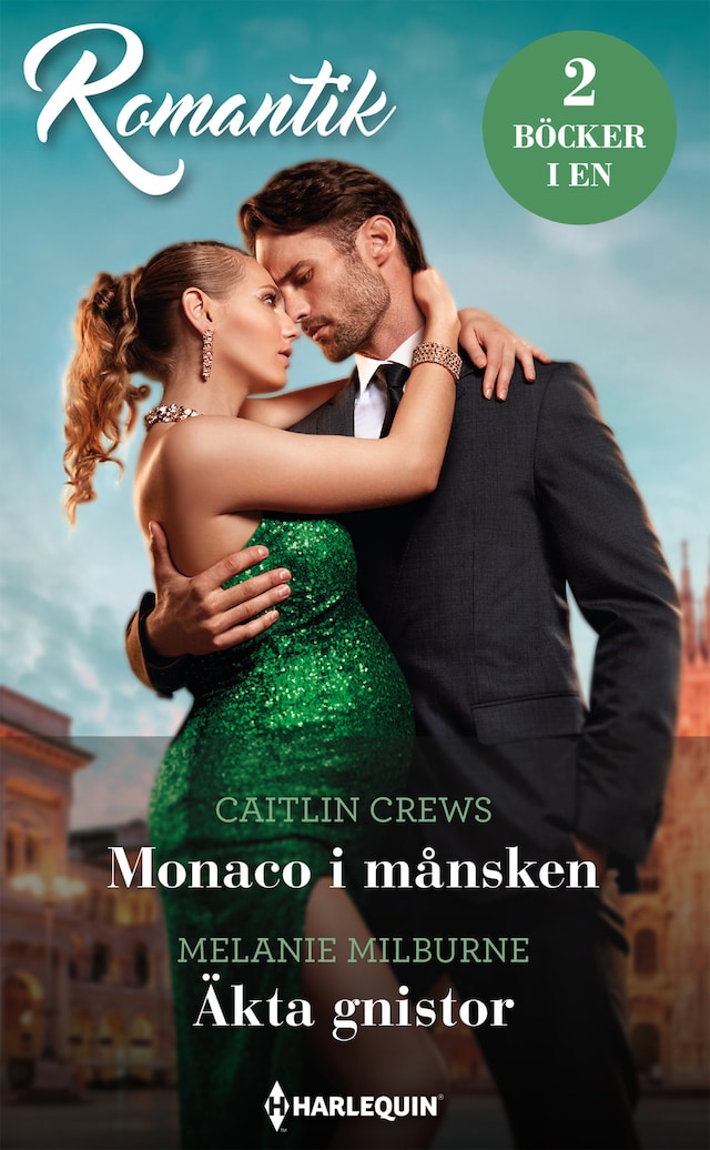 Book cover for Monaco i månsken / Äkta gnistor