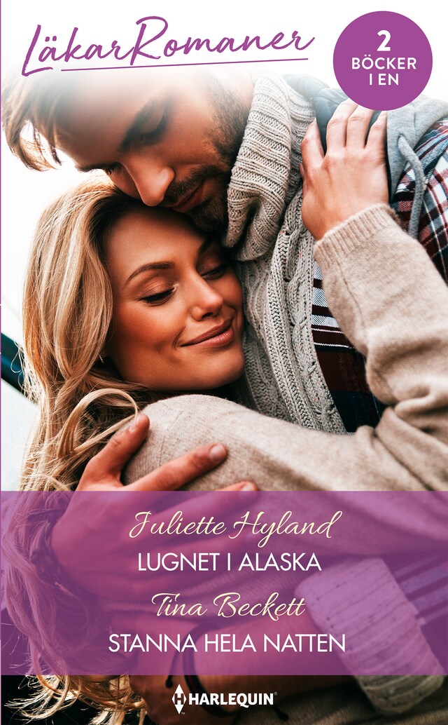 Portada de libro para Lugnet i Alaska / Stanna hela natten