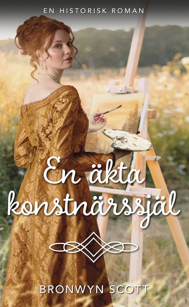 Book cover for En äkta konstnärssjäl