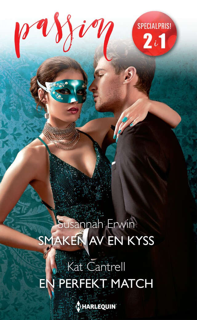 Couverture de livre pour Smaken av en kyss / En perfekt match