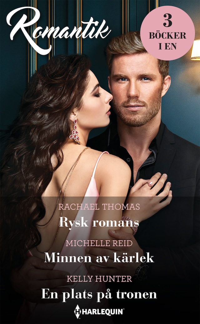 Buchcover für Rysk romans / Minnen av kärlek / En plats på tronen