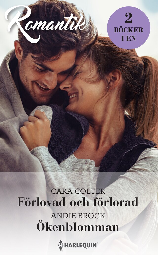 Couverture de livre pour Förlovad och förlorad / Ökenblomman