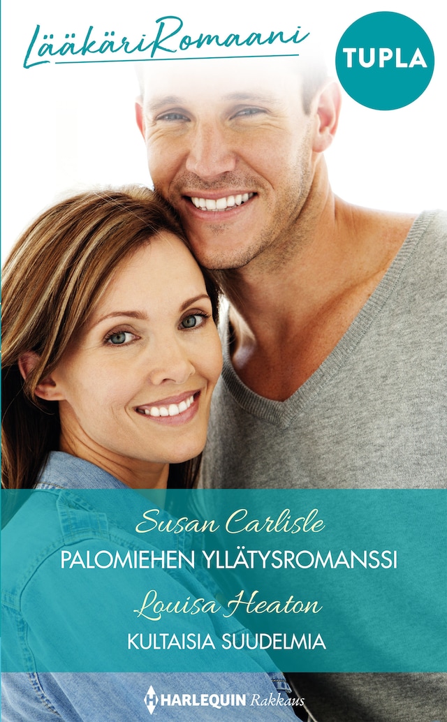 Couverture de livre pour Palomiehen yllätysromanssi / Kultaisia suudelmia