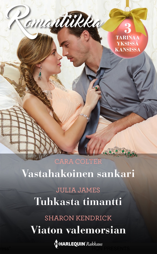 Kirjankansi teokselle Vastahakoinen sankari / Tuhkasta timantti / Viaton valemorsian