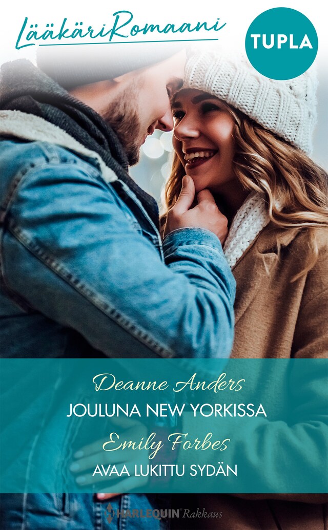 Book cover for Jouluna New Yorkissa / Avaa lukittu sydän