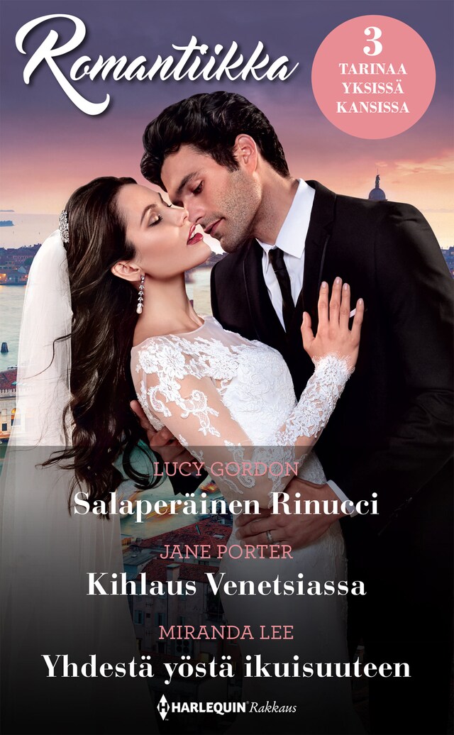 Book cover for Salaperäinen Rinucci / Kihlaus Venetsiassa / Yhdestä yöstä ikuisuuteen