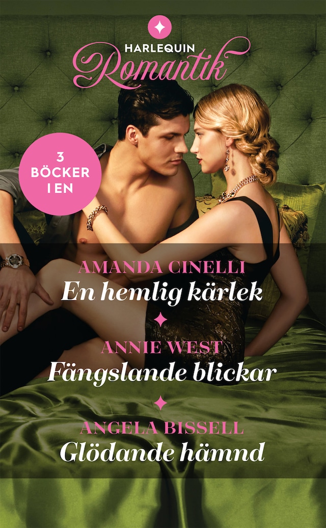 Buchcover für En hemlig kärlek / Fängslande blickar / Glödande hämnd