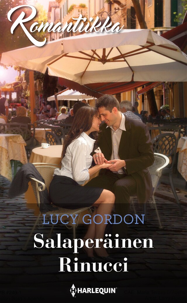 Book cover for Salaperäinen Rinucci