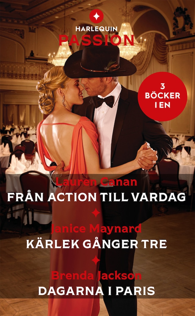 Book cover for Från action till vardag / Kärlek gånger tre / Dagarna i Paris