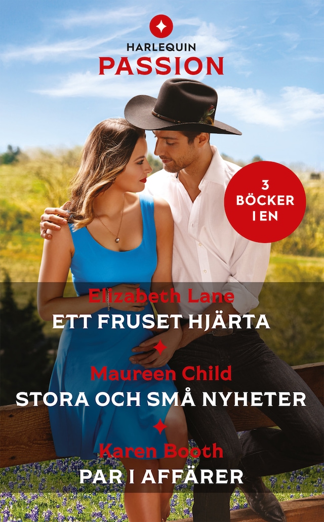 Book cover for Ett fruset hjärta / Stora och små nyheter / Par i affärer