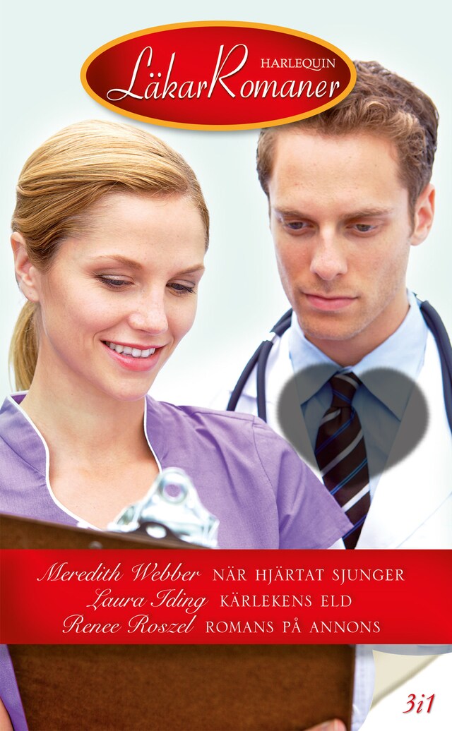 När hjärtat sjunger / Kärlekens eld / Romans på annons Book cover for När hjärtat sjunger / Kärlekens eld / Romans på annons