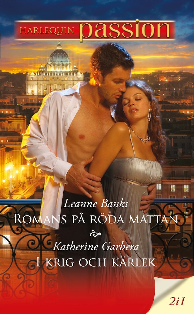 Couverture de livre pour Romans på röda mattan / I krig och kärlek