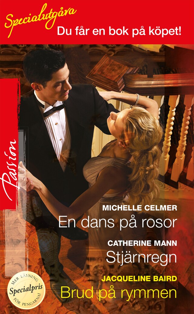 Book cover for En dans på rosor / Stjärnregn / Brud på rymmen