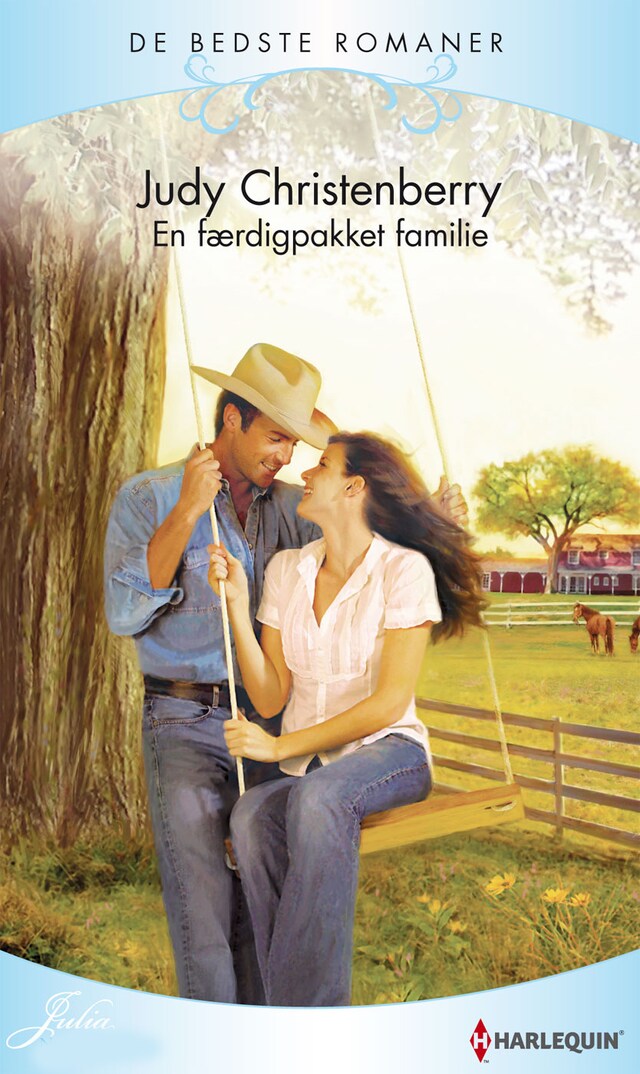 Okładka książki dla En færdigpakket familie