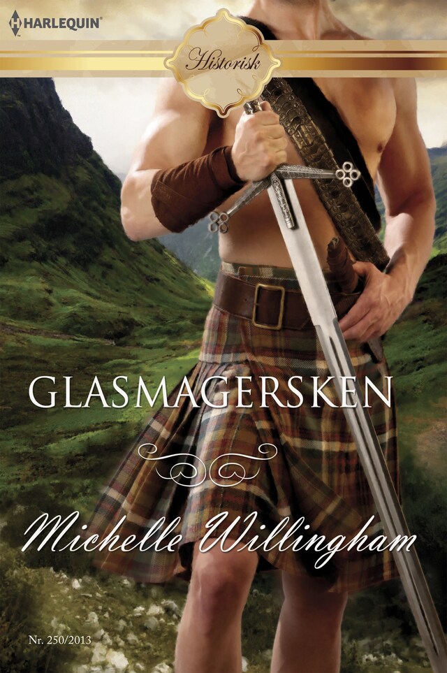 Book cover for Glasmagersken