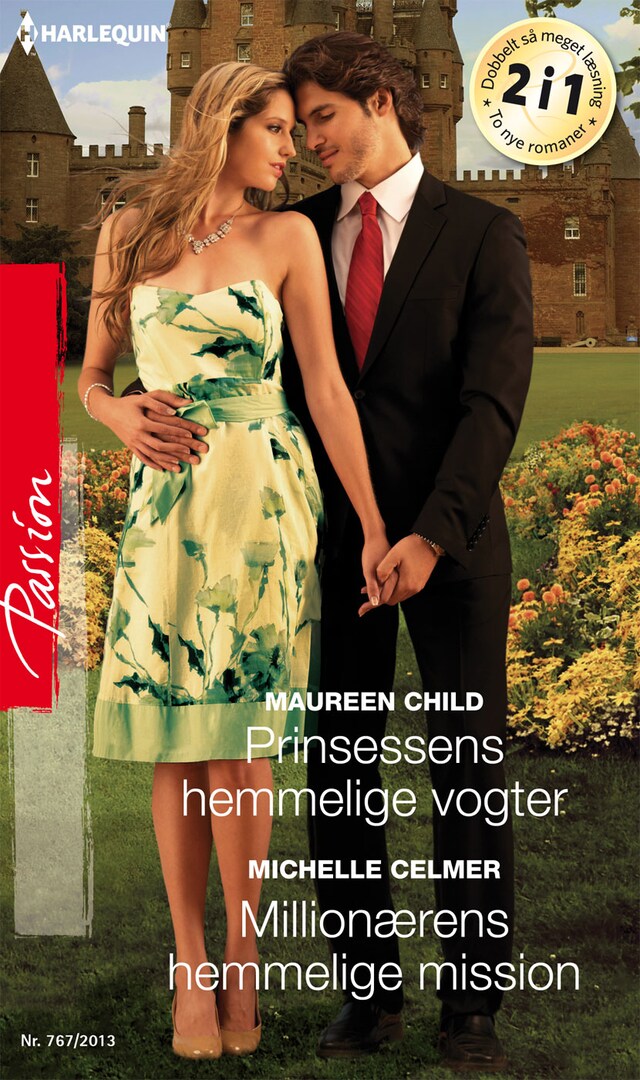 Buchcover für Prinsessens hemmelige vogter / Millionærens hemmelige mission