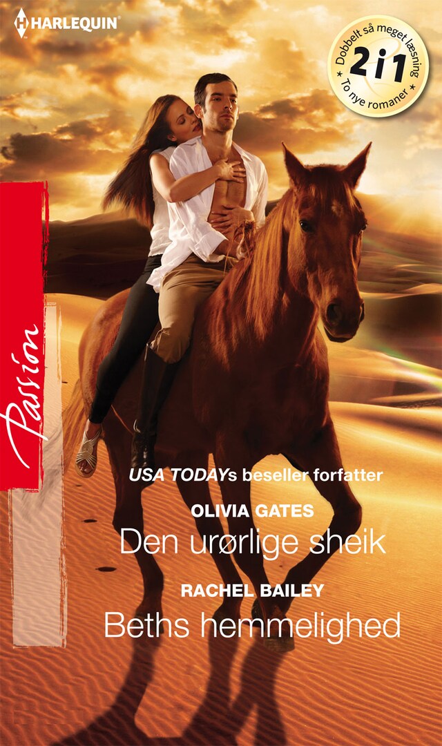 Couverture de livre pour Den urørlige sheik / Beths hemmelighed