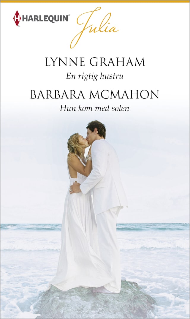 Book cover for En rigtig hustru/Hun kom med solen