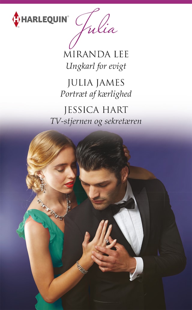 Book cover for Ungkarl for evigt / Portræt af kærlighed / TV-stjernen og sekretæren