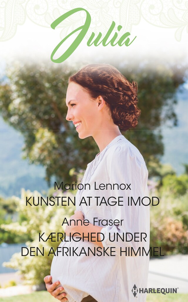 Book cover for Kunsten at tage imod/Kærlighed under den afrikanske himmel