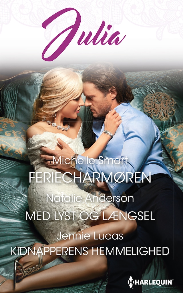 Book cover for Feriecharmøren/Med lyst og længsel/Kidnapperens hemmelighed