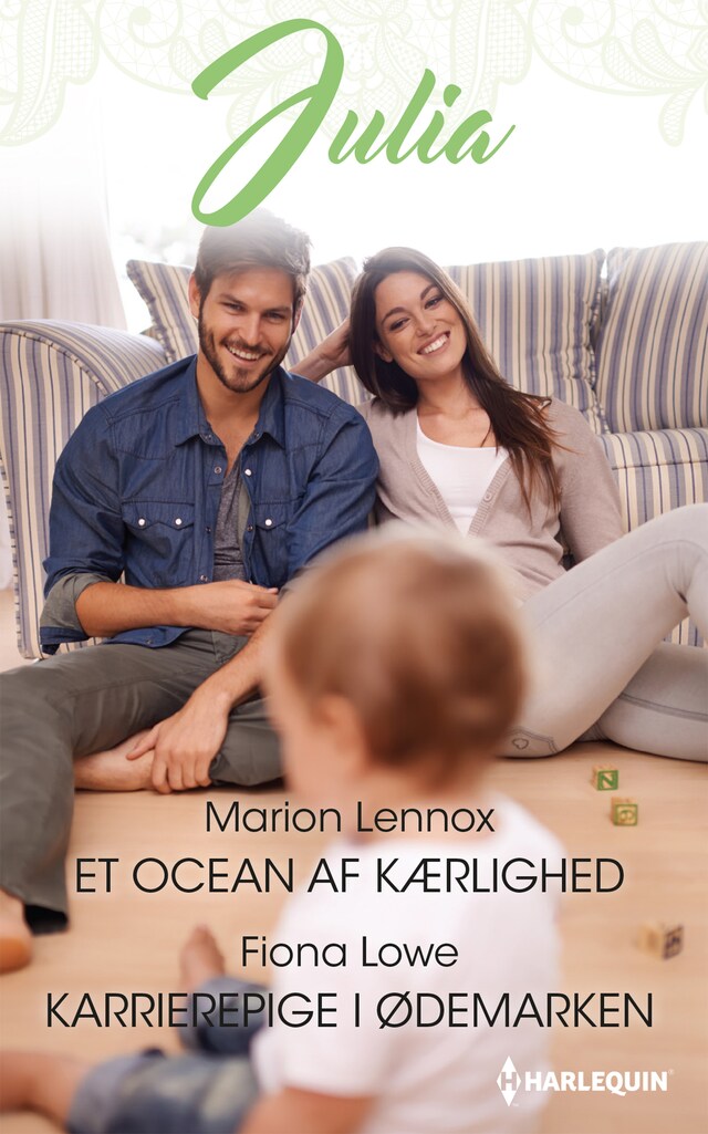 Couverture de livre pour Et ocean af kærlighed/Karrierepige i ødemarken