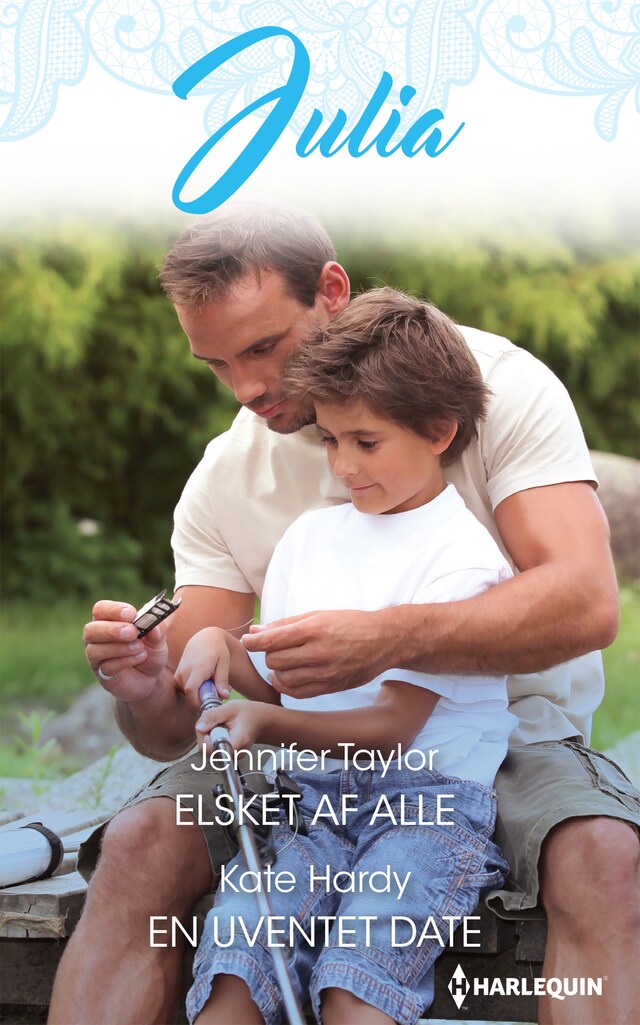 Couverture de livre pour Elsket af alle/En uventet date