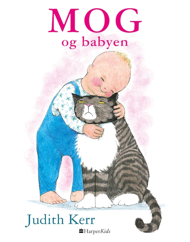 Boekomslag van Mog og babyen