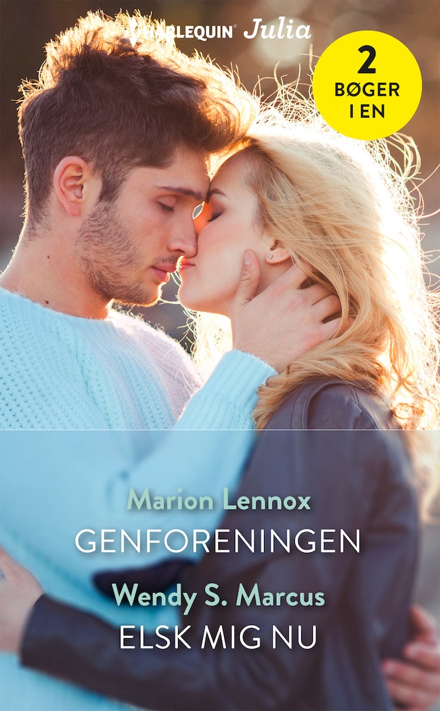 Book cover for Genforeningen / Elsk mig nu