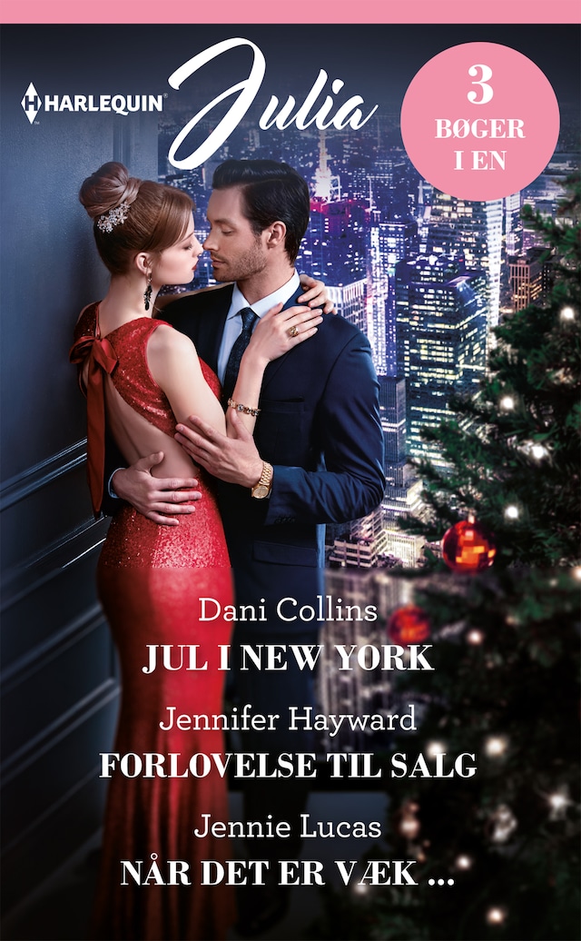 Portada de libro para Jul i New York/Forlovelse til salg/Når det er væk ...