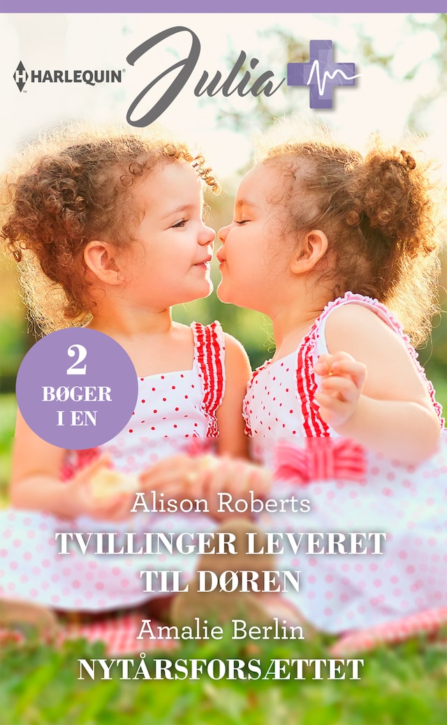 Book cover for Tvillinger leveret til døren / Nytårsforsættet
