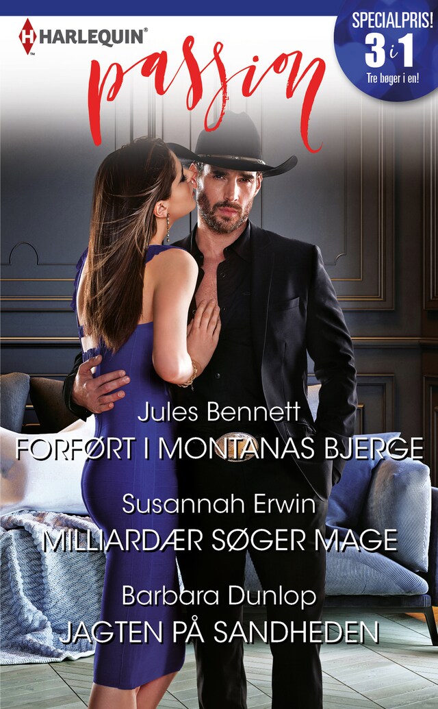 Forført i Montanas bjerge / Milliardær søger mage / Jagten på sandheden Book cover for Forført i Montanas bjerge / Milliardær søger mage / Jagten på sandheden