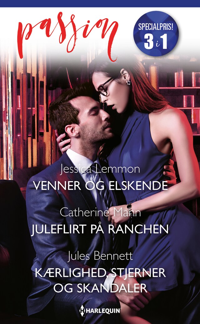 Buchcover für Venner og elskende / Juleflirt på ranchen / Kærlighed, stjerner og skandaler