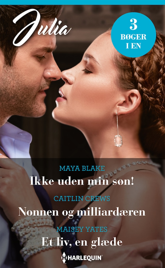Book cover for Ikke uden min søn! / Nonnen og milliardæren / Et liv, en glæde