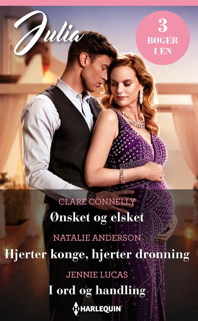 Book cover for Ønsket og elsket / Hjerter konge, hjerter dronning / I ord og handling