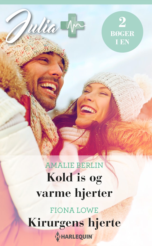 Book cover for Kold is og varme hjerter / Kirurgens hjerte