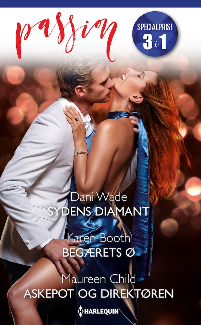 Copertina del libro per Sydens diamant / Begærets ø / Askepot og direktøren