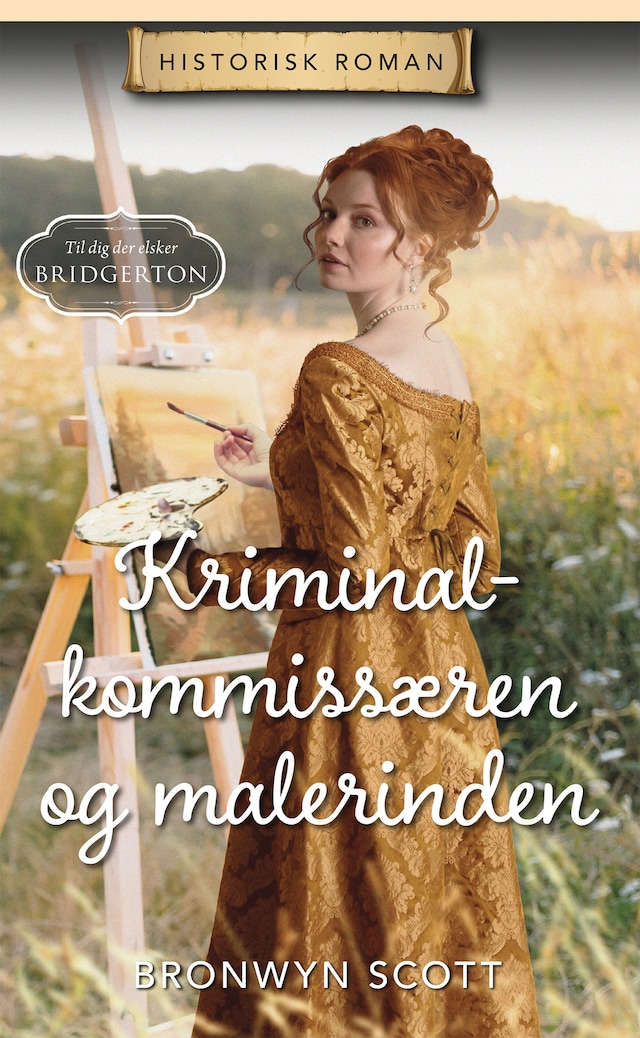 Buchcover für Kriminalkommissæren og malerinden