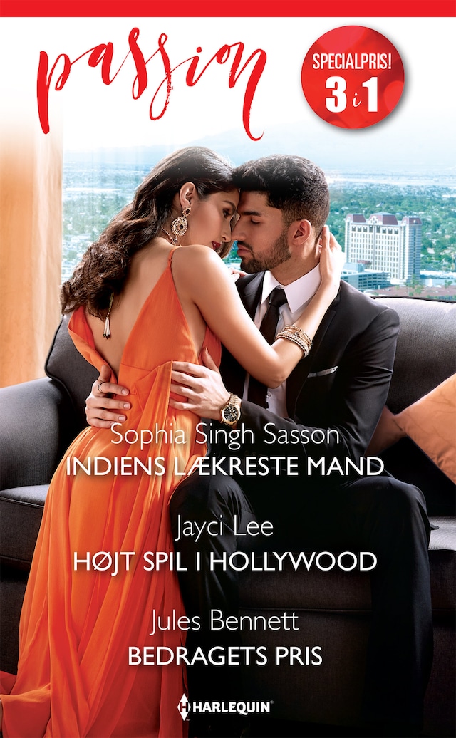 Book cover for Indiens lækreste mand / Højt spil i Hollywood / Bedragets pris
